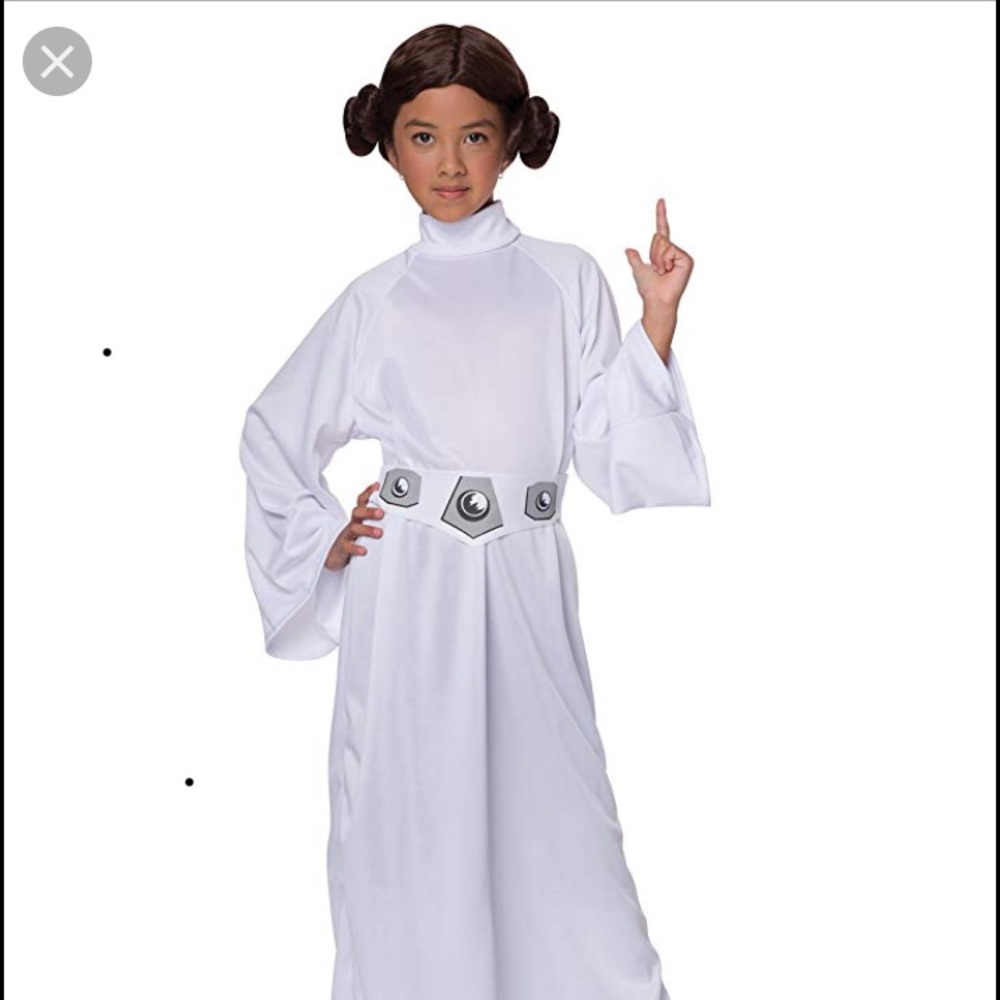 Kids Princess Leia costume size medium